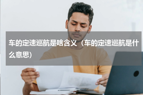 车的定速巡航是啥含义(车的定速巡航是什么意思)