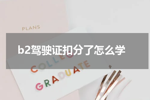 b2驾驶证扣分了怎么学