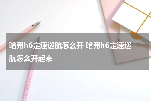 哈弗h6定速巡航怎么开 哈弗h6定速巡航怎么开起来