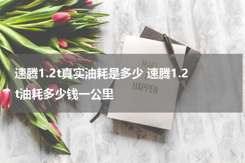 速腾1.2t真实油耗是多少 速腾1.2t油耗多少钱一公里