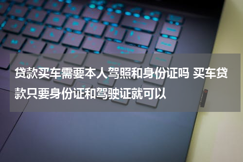 贷款买车需要本人驾照和身份证吗 买车贷款只要身份证和驾驶证就可以