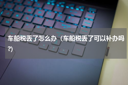 车船税丢了怎么办（车船税丢了可以补办吗?）