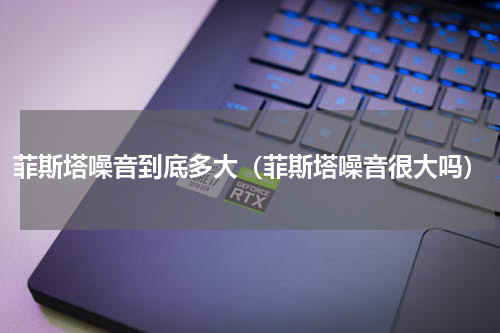 菲斯塔噪音到底多大（菲斯塔噪音很大吗）