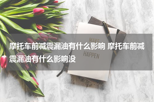 摩托车前减震漏油有什么影响 摩托车前减震漏油有什么影响没