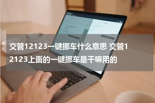 交管12123一键挪车什么意思 交管12123上面的一键挪车是干嘛用的