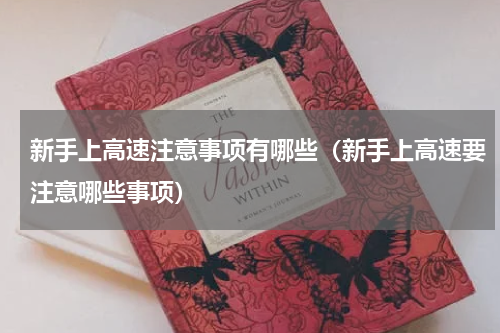新手上高速注意事项有哪些（新手上高速要注意哪些事项）