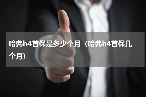哈弗h4首保是多少个月（哈弗h4首保几个月）