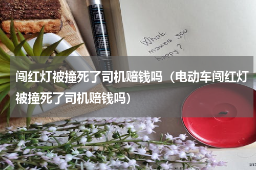闯红灯被撞死了司机赔钱吗（电动车闯红灯被撞死了司机赔钱吗）