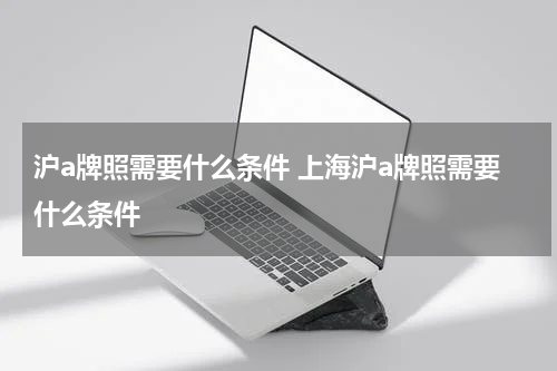 沪a牌照需要什么条件 上海沪a牌照需要什么条件