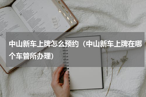 中山新车上牌怎么预约（中山新车上牌在哪个车管所办理）