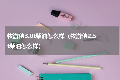 牧游侠3.0t柴油怎么样（牧游侠2.5t柴油怎么样）