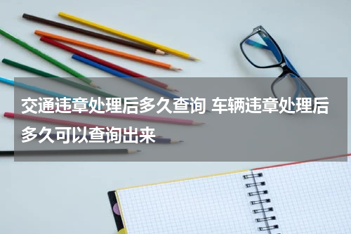 交通违章处理后多久查询 车辆违章处理后多久可以查询出来