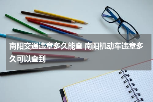 南阳交通违章多久能查 南阳机动车违章多久可以查到