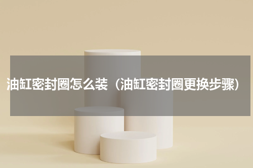 油缸密封圈怎么装（油缸密封圈更换步骤）