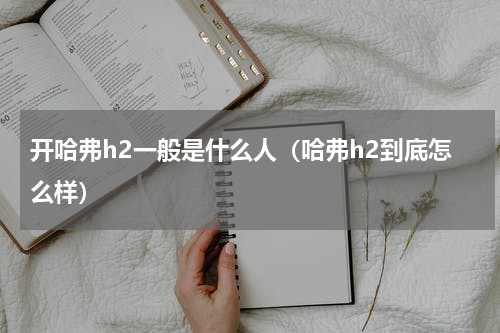 开哈弗h2一般是什么人（哈弗h2到底怎么样）