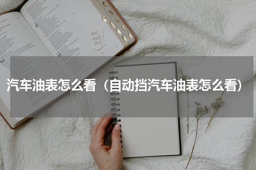 汽车油表怎么看（自动挡汽车油表怎么看）