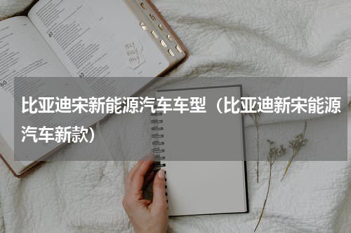 比亚迪宋新能源汽车车型（比亚迪新宋能源汽车新款）