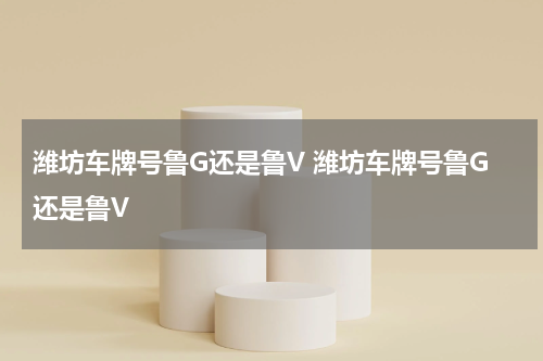 潍坊车牌号鲁G还是鲁V 潍坊车牌号鲁G还是鲁V