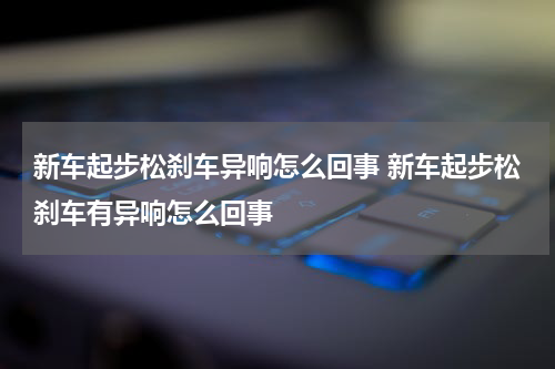 新车起步松刹车异响怎么回事 新车起步松刹车有异响怎么回事