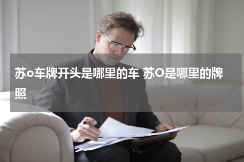 苏o车牌开头是哪里的车 苏O是哪里的牌照