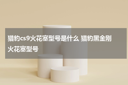 猎豹cs9火花塞型号是什么 猎豹黑金刚火花塞型号