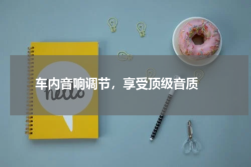  车内音响调节，享受顶级音质 