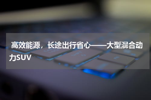  高效能源，长途出行省心——大型混合动力SUV