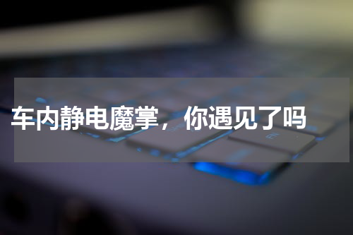  车内静电魔掌，你遇见了吗 