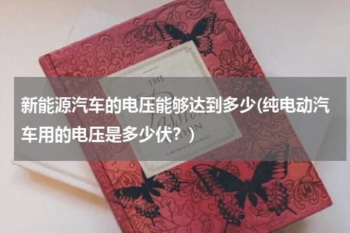 新能源汽车的电压能够达到多少(纯电动汽车用的电压是多少伏？)