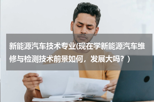 新能源汽车技术专业(现在学新能源汽车维修与检测技术前景如何，发展大吗？)