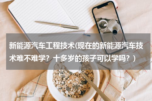 新能源汽车工程技术(现在的新能源汽车技术难不难学？十多岁的孩子可以学吗？)
