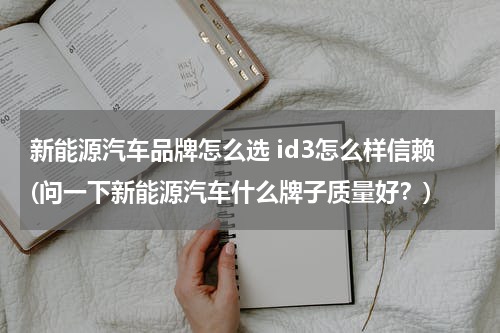 新能源汽车品牌怎么选 id3怎么样信赖(问一下新能源汽车什么牌子质量好？)