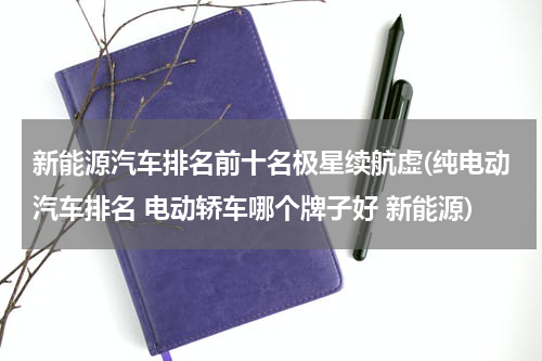新能源汽车排名前十名极星续航虚(纯电动汽车排名 电动轿车哪个牌子好 新能源)